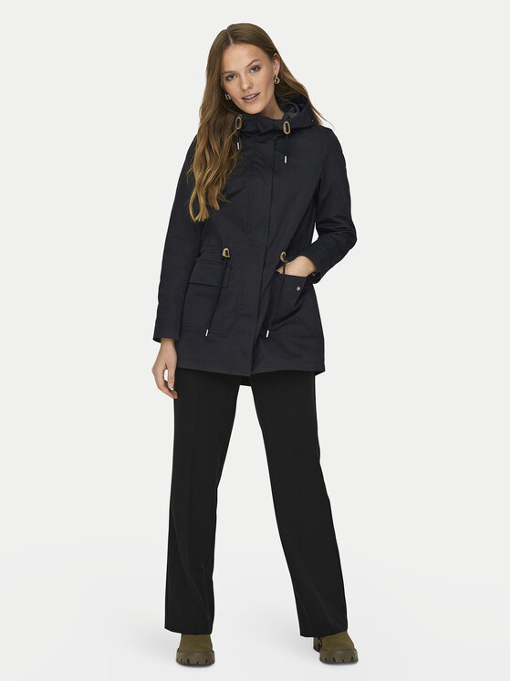ONLY ONLY Hanorac Louise 15312869 Negru Regular Fit