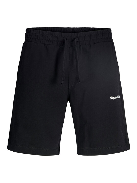 Jack & Jones Jack & Jones Športne kratke hlače Karl Norrebro 12292565 Črna Regular Fit