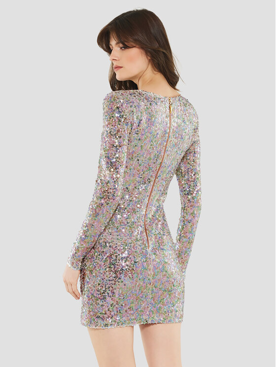 Swing Swing Rochie cocktail 5AF02900 Colorat Slim Fit