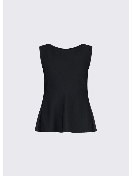 Liu Jo Liu Jo Top WA6468MS55N22222 Czarny Regular Fit