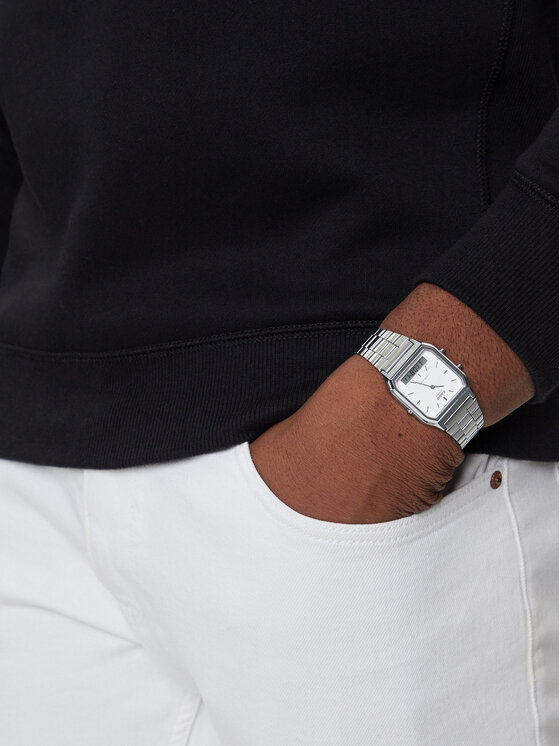 Casio Casio Hodinky AQ-230A-7DMQYES Stříbrná