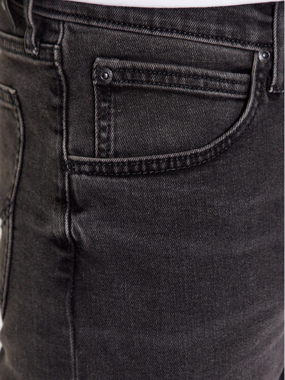Lee Lee Jeansy 112322224 Czarny Regular Fit