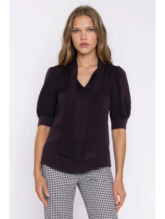 NIFE NIFE Halenka B233 Černá Regular Fit