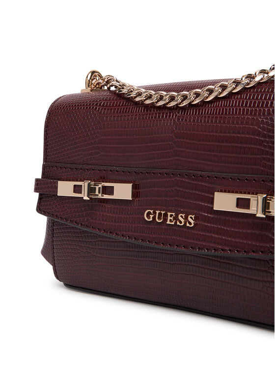 Guess Guess Geantă Melinda Mini HWKL99 33780 Vișiniu