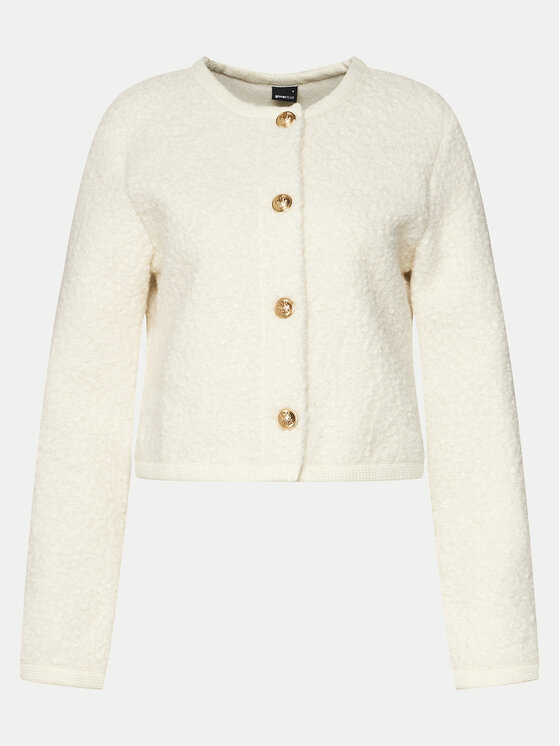 Gina Tricot Gina Tricot Демісезонна куртка 20990 Écru Regular Fit