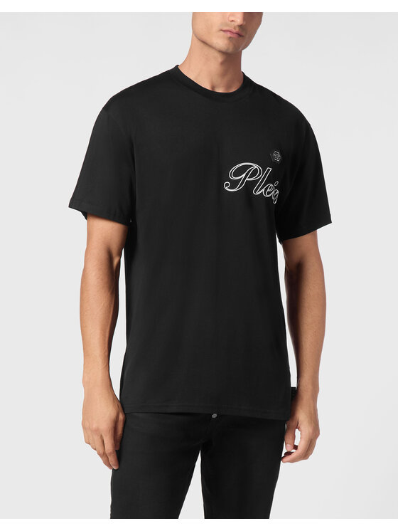 PHILIPP PLEIN PHILIPP PLEIN T-Shirt 21101 Czarny Regular Fit