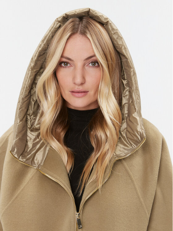 Luisa Spagnoli Luisa Spagnoli Prehodni plašč Sfida 540306 Rjava Regular Fit