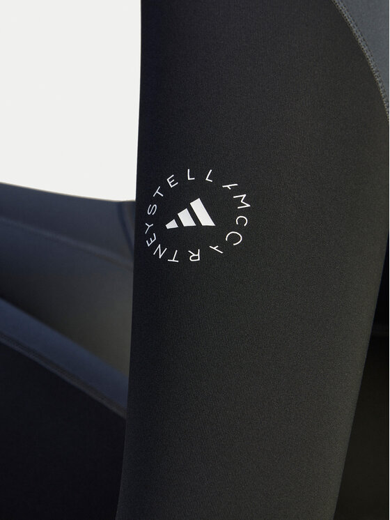 adidas by Stella McCartney adidas by Stella McCartney Leggings Two-tone JM0302 Schwarz Slim Fit