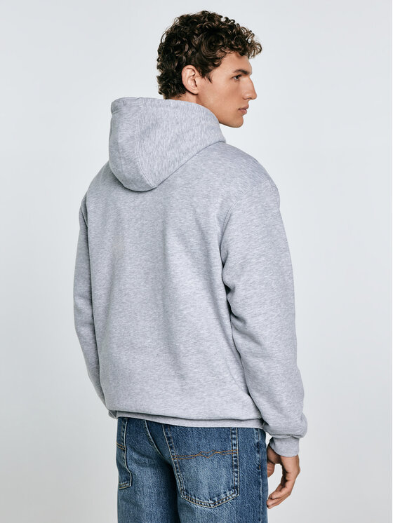 BIG STAR BIG STAR Bluza LUKA Szary Comfort Fit