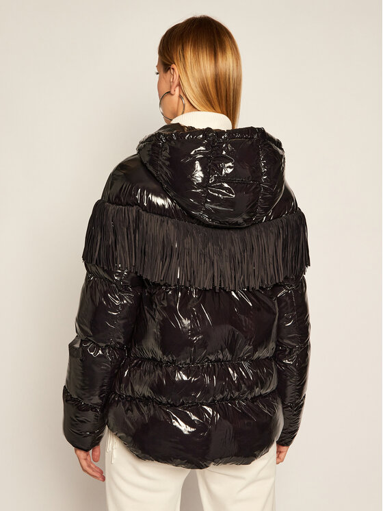 PINKO PINKO Zimska jakna Donato Caban Al 20-21 BLK01 1G1540 Y6BJ Črna Regular Fit