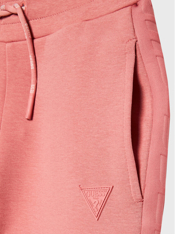 Guess Guess Melegítő alsó J2YQ24 FL03S Rózsaszín Regular Fit