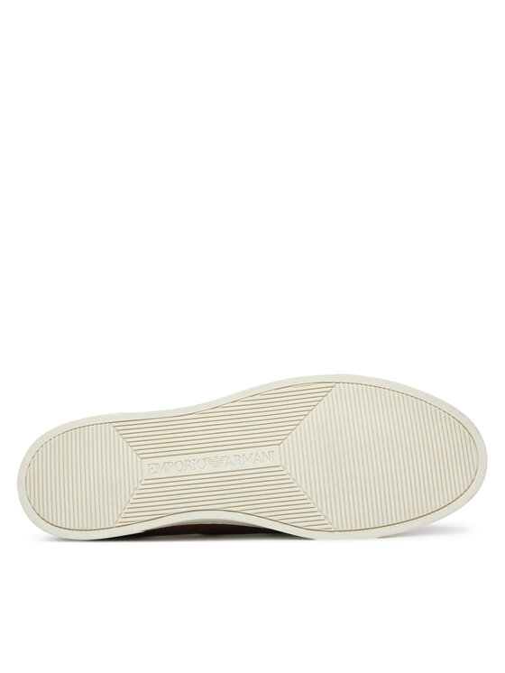 Emporio Armani Emporio Armani Nizki čevlji X4X662 XF849 00257 Rjava