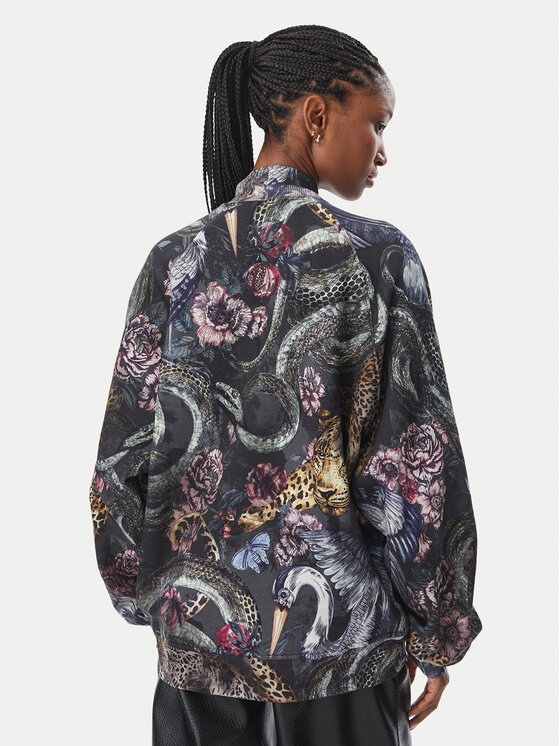 Just Cavalli Just Cavalli Суитшърт 81PAIE23 CF102 Сив Regular Fit