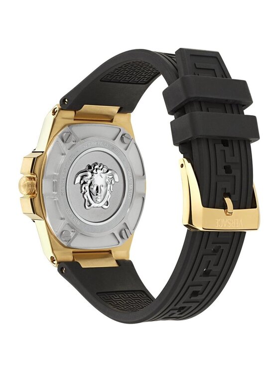 Versace Versace Zegarek VE0D00225 Czarny