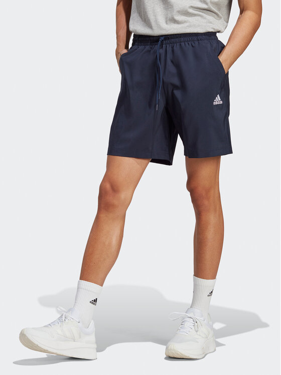 adidas Športne kratke hlače Essentials Chelsea Small Logo IC9393 Mornarsko modra Regular Fit