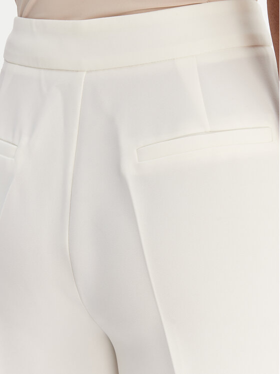 Marciano Guess Marciano Guess Pantaloni din material 6RGB03 7357A Écru Regular Fit