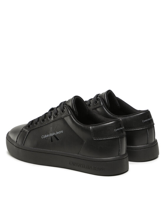 Calvin Klein Jeans Calvin Klein Jeans Sneakersy Classic Cupsole Laceup Low Lth YM0YM00491 Czarny