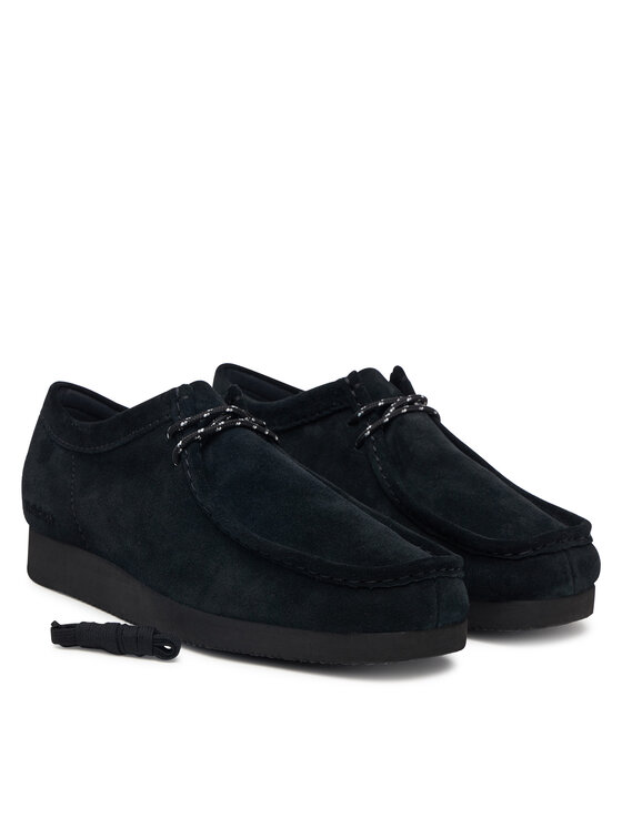 Clarks Clarks Halbschuhe Wallabee Lite 26329481 Schwarz