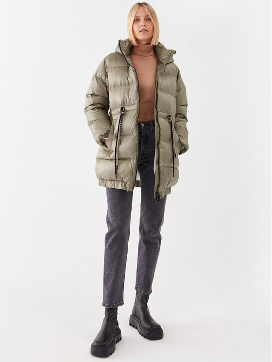 Deha Deha Pernata jakna D73880 Bež Regular Fit