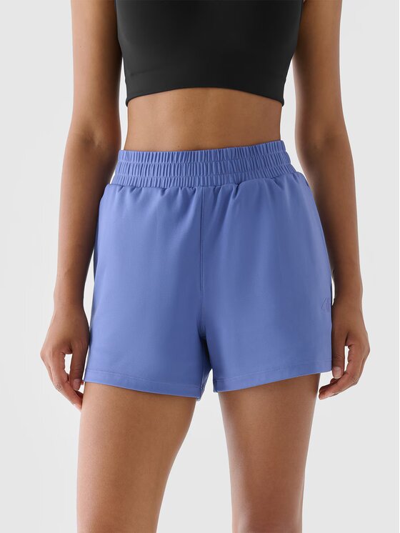 4F 4F Αθλητικό σορτς 4FWAW24TFSHF705-31S Μπλε Regular Fit