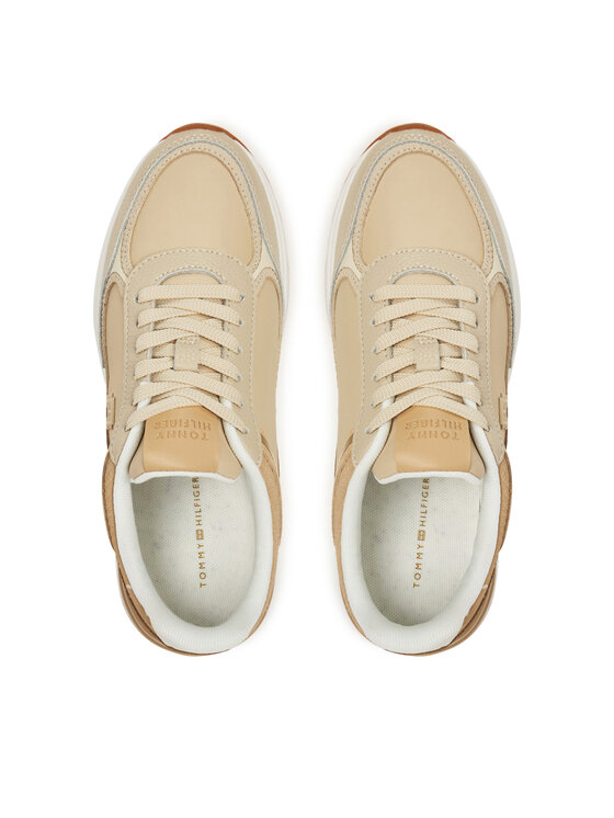 Tommy Hilfiger Tommy Hilfiger Sneakersy FW0FW08472 Beżowy