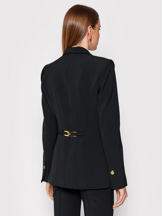 Giacca da abito GI-971-16E2-V460 Nero Slim Fit