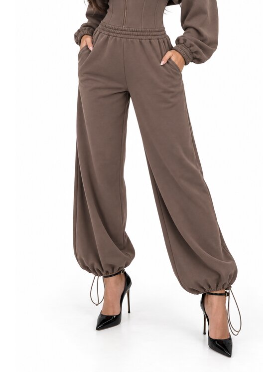 Agatha Studio Agatha Studio Dres A26ZS-KA-K61 Brązowy Regular Fit