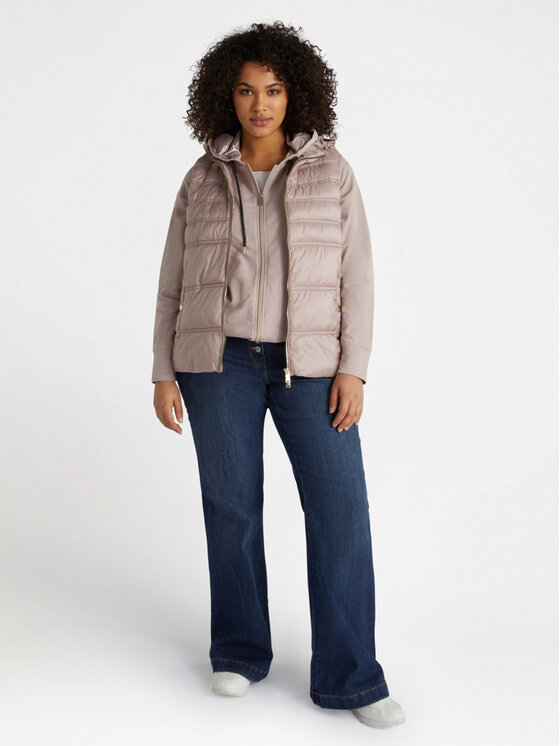 Fiorella Rubino Fiorella Rubino Giubbotto piumino F039L000050N006 Rosa Regular Fit