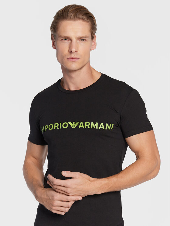 T-shirt 111035 2F516 00020 Nero Slim Fit