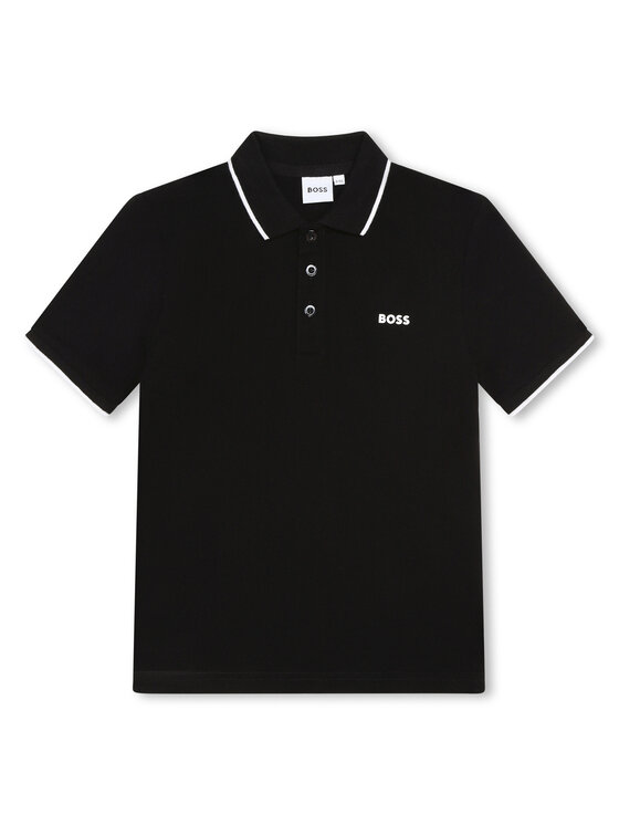 Boss Polo J25P26 S Nero Regular Fit, taglia : 10Y