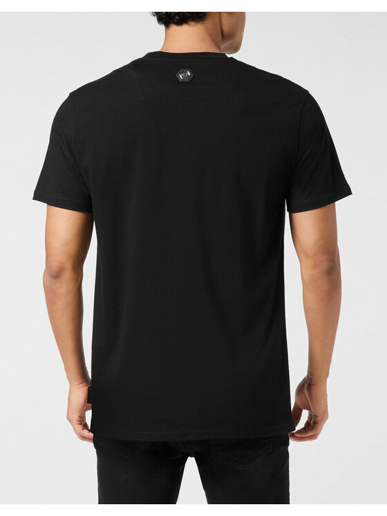 PHILIPP PLEIN PHILIPP PLEIN T-Shirt 26217 Czarny Regular Fit