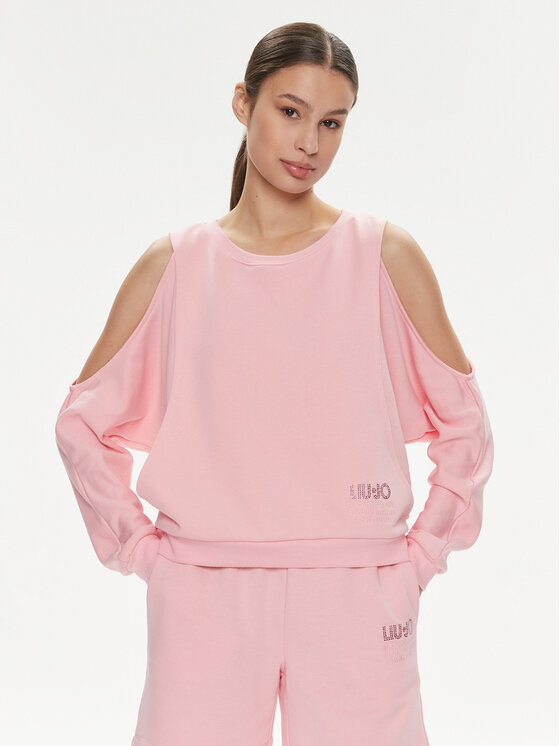 Felpa liu jo rosa sales