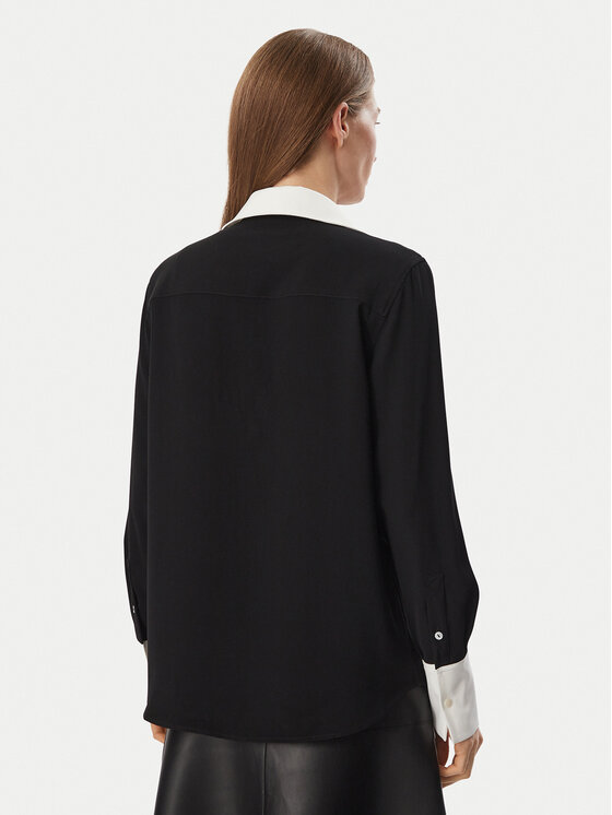 KARL LAGERFELD KARL LAGERFELD Сорочка B4W11010 Чорний Regular Fit