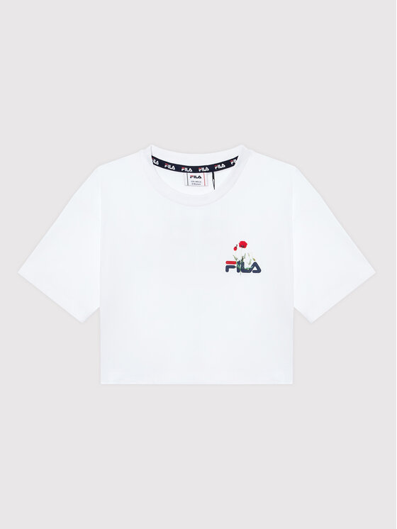 T-shirt Bogota FAT0088 Bianco Relaxed Fit