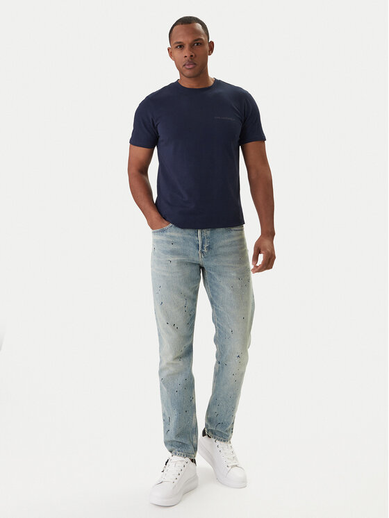 Karl Lagerfeld Jeans Karl Lagerfeld Jeans Jeansy B1M10054 Modrá Tapered Fit
