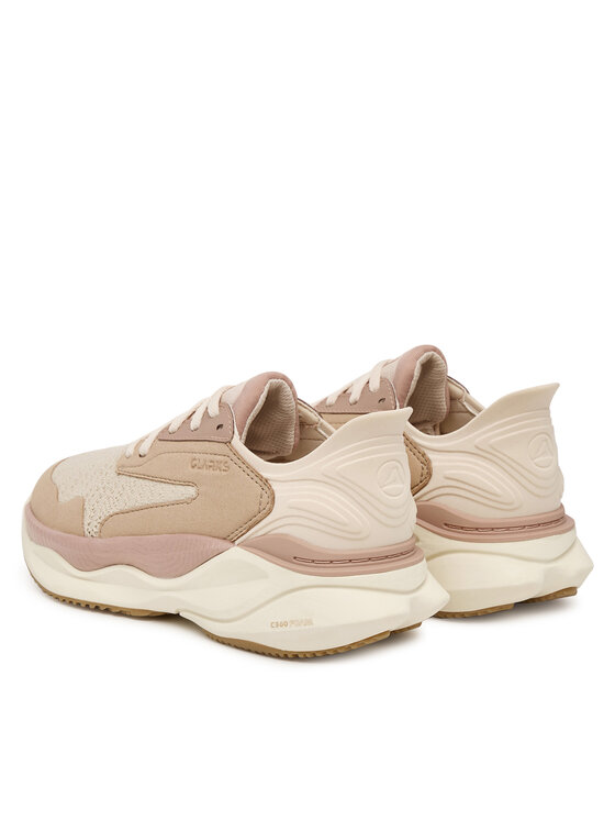 Clarks Clarks Sneakersy Clarks Pace. 26184591 Béžová