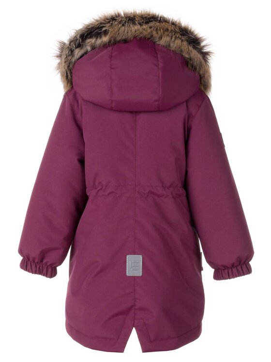 Lenne Lenne Kurtka anorak 23334-602 Bordowy Basic Fit