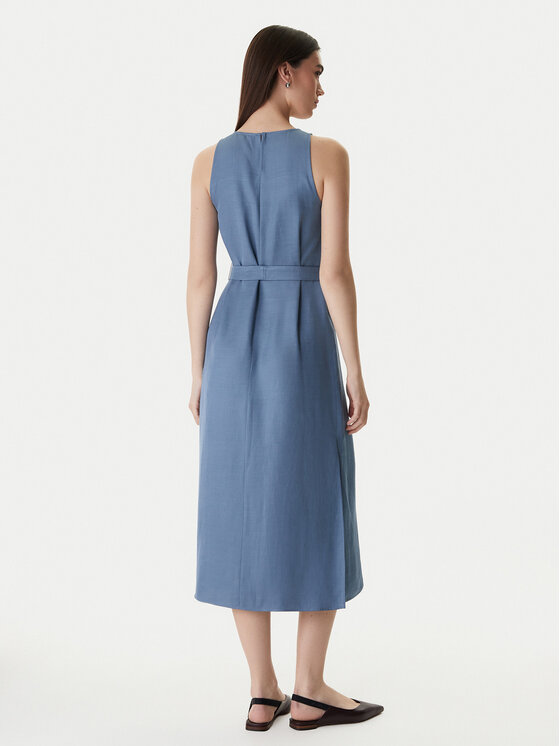 Marella Marella Sommerkleid Emme by Marella Acerbi 2615221091 Dunkelblau Regular Fit