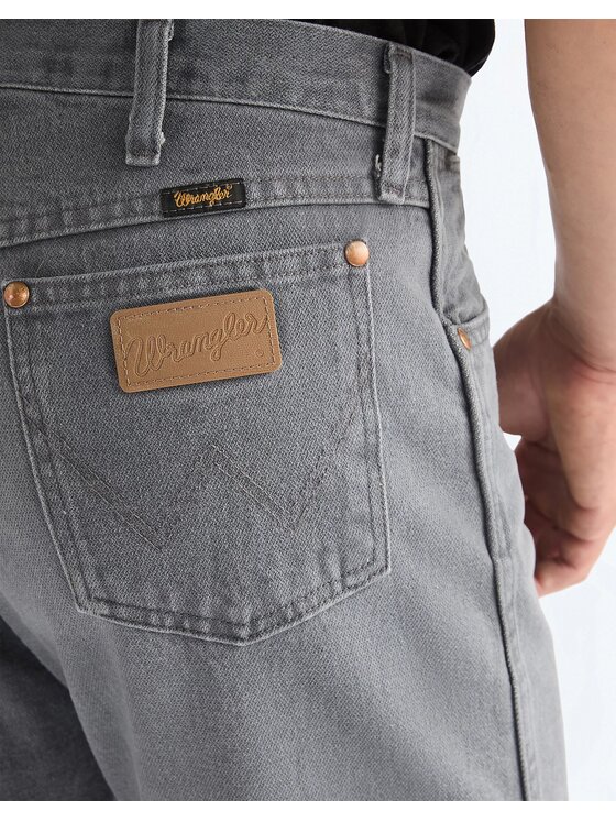 Wrangler Wrangler Jeansy 13MWZ Szary Straight Fit