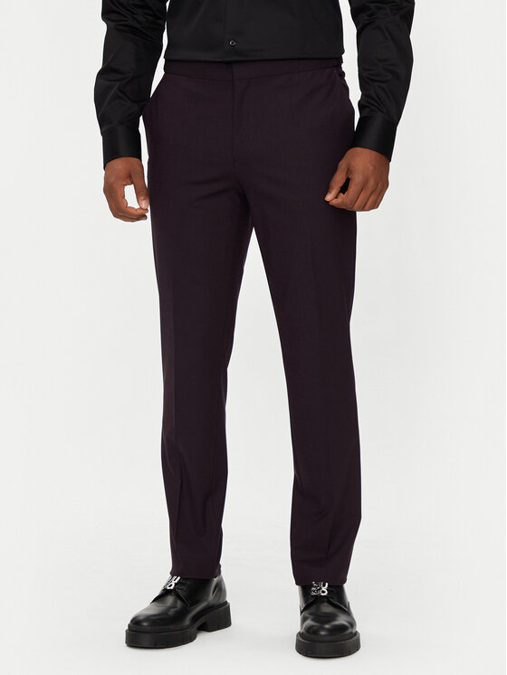 HUGO Hugo Ülikond Henry/Getlin 50530119 Bordoopunane Regular Fit