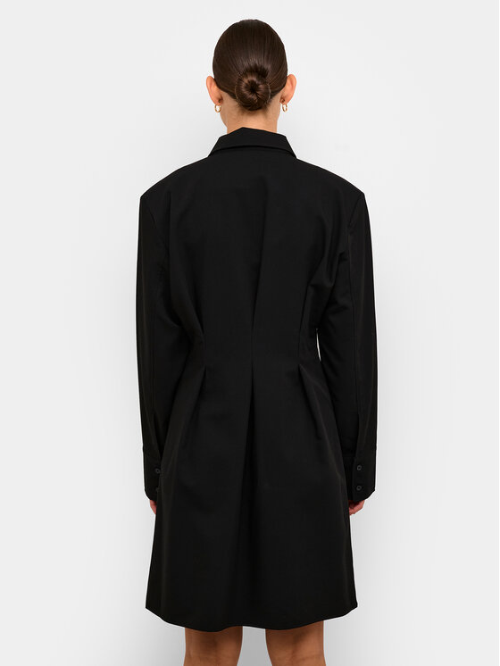 Karen by Simonsen Karen by Simonsen Sukienka koszulowa Mae 10104797 Czarny Regular Fit