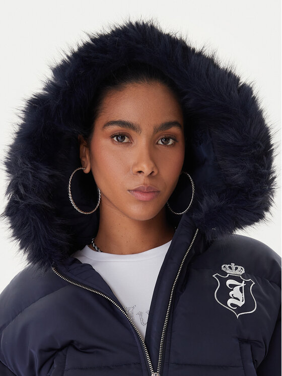 Juicy Couture Juicy Couture Giubbotto invernale JCOIJ225557 Blu scuro Oversize