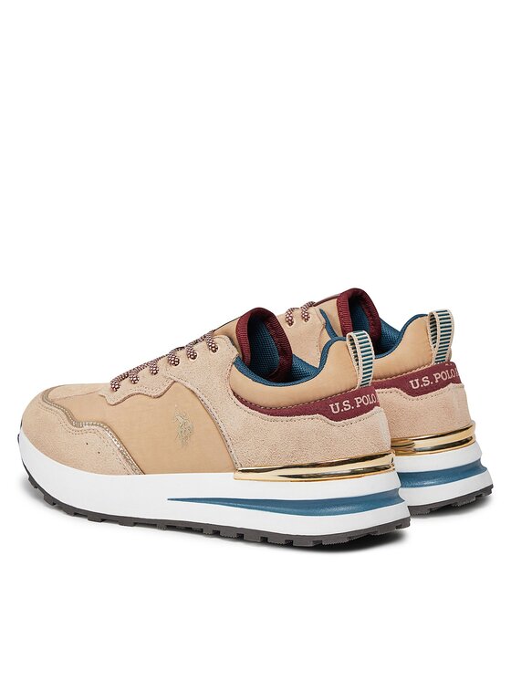 U.S. Polo Assn. U.S. Polo Assn. Sneakersy SOFIA002B Beżowy