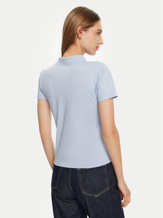 Guess Guess Polo W5RP47 KARS2 Μπλε Regular Fit