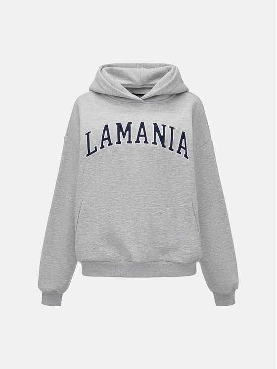 La Mania La Mania Bluza LOS Szary jasny Basic Fit