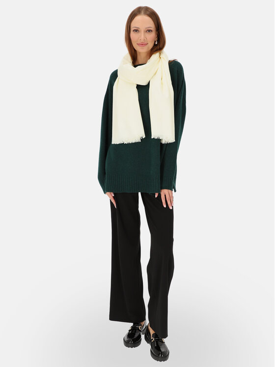 Potis & Verso Potis & Verso Szal GŁADKI Biały