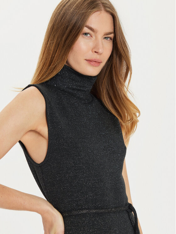 Artigli Artigli Kötött ruha ACAB000426 Fekete Regular Fit