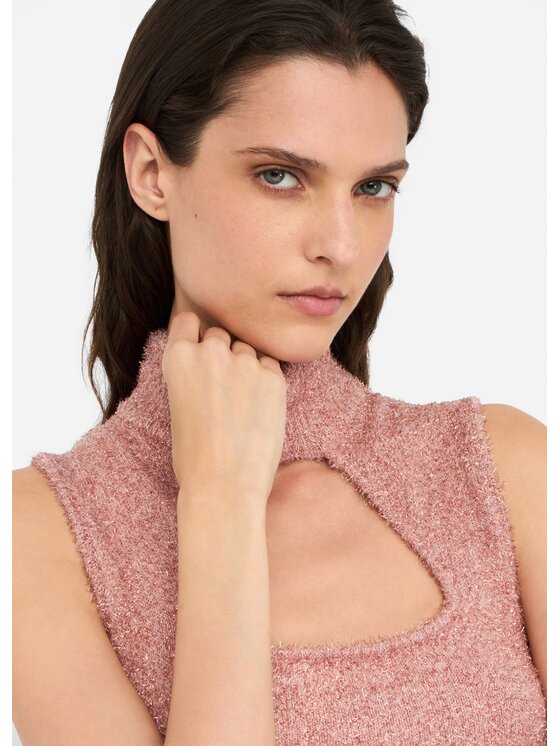 Liu Jo Liu Jo Maglione MF5238MA10RA4365 Rosa Slim Fit