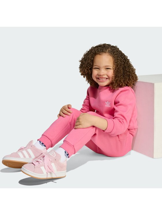 adidas adidas Zestaw dla dzieci Crew Set Różowy Regular Fit