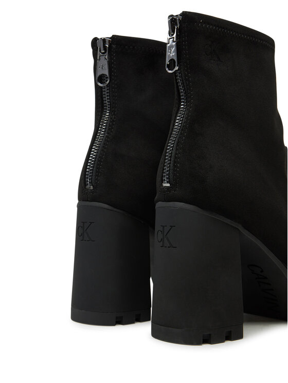 Calvin Klein Jeans Calvin Klein Jeans Μποτάκια Heel Platform Zip Boot Ss YW0YW01601 Μαύρο